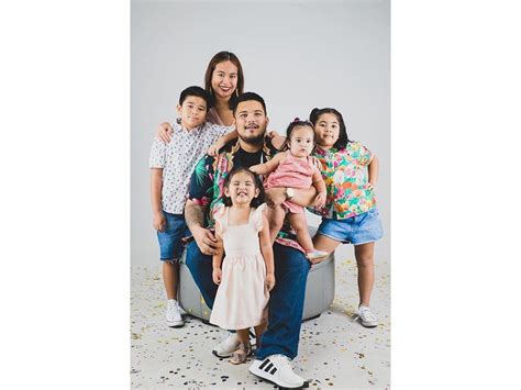 IN PHOTO: The growing family of Janice de Belen's son, Chef .